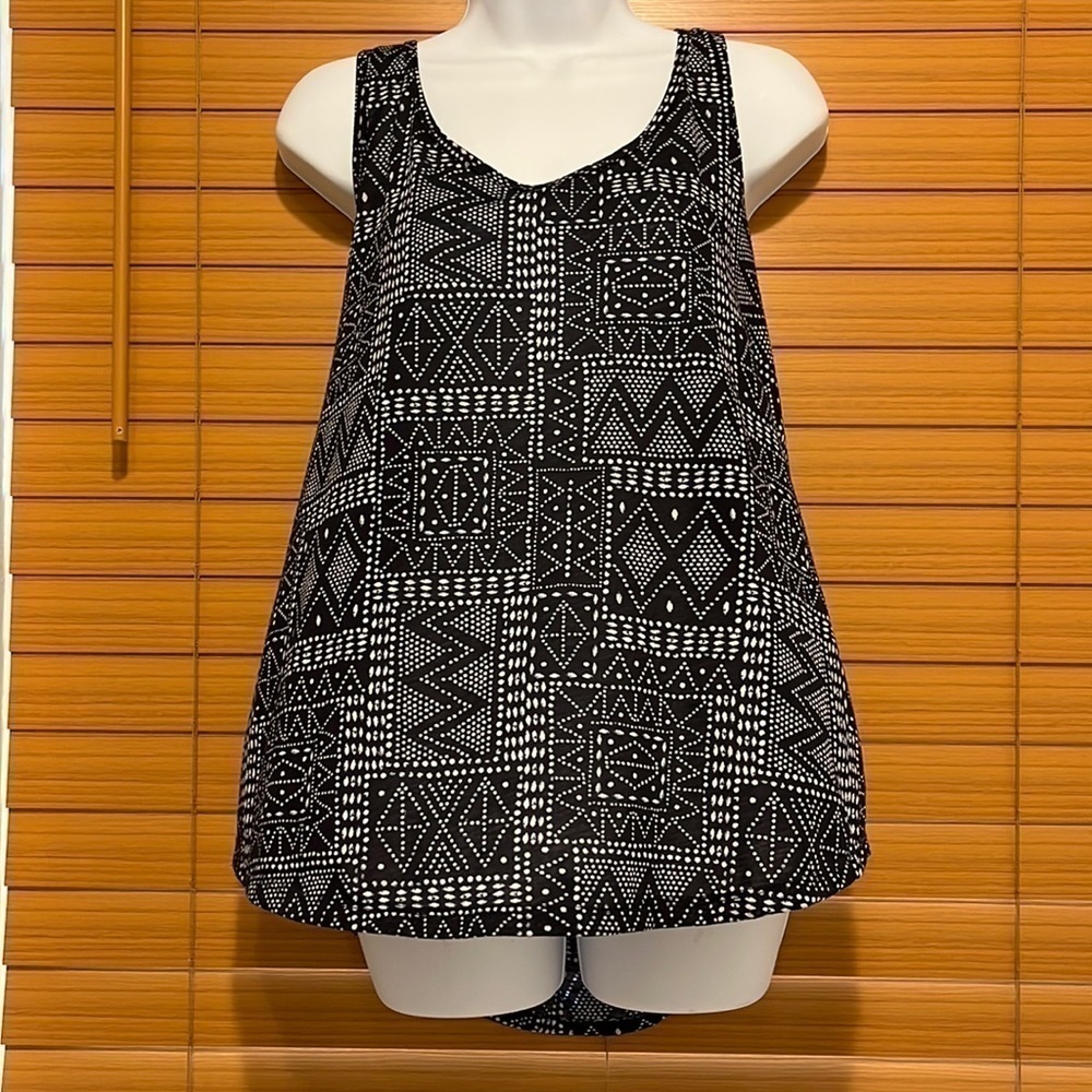 H&M Basics tribal print tank